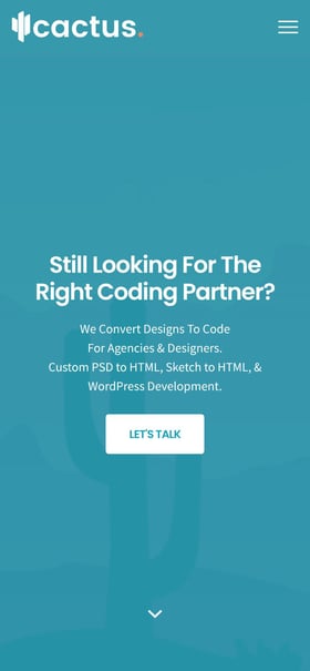 Cactus Coding Mobile Preview