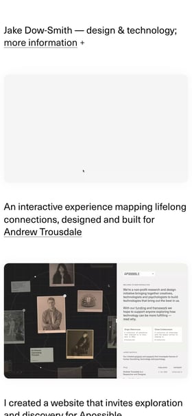 Dow-Smith Studio Mobile Preview