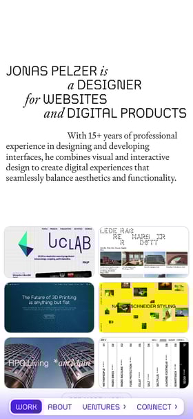 Jonas Pelzer Mobile Preview