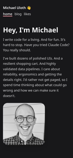 Michael Uloth Mobile Preview