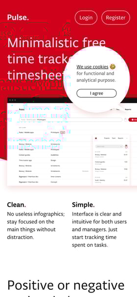 Pulse.red Mobile Preview