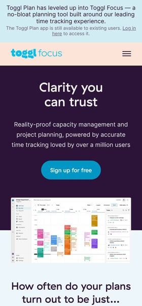 Budget Calculator Mobile Preview