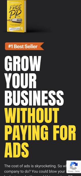 Free PR Book Mobile Preview