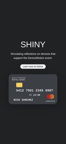 Shiny.js Mobile Preview