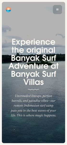 Banyak Surf Adventure Mobile Preview