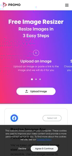 Image Resizer by Promo Mobile Preview