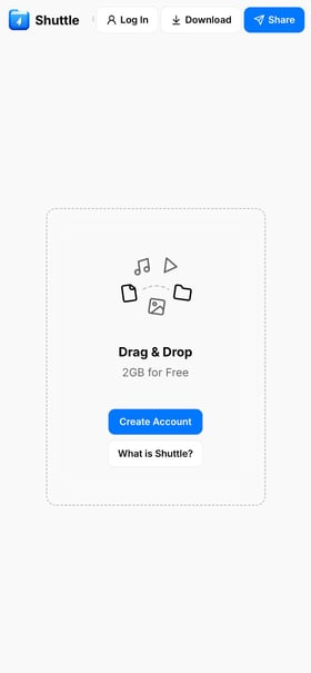 Shuttle Mobile Preview