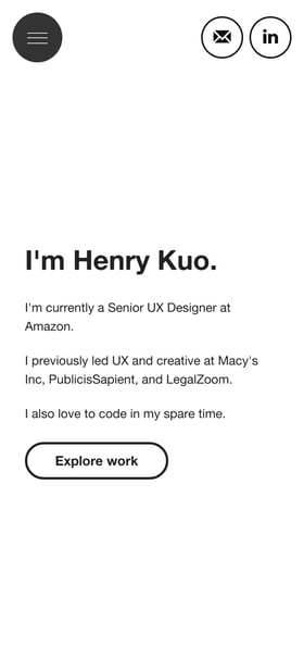 Henry Kuo Mobile Preview