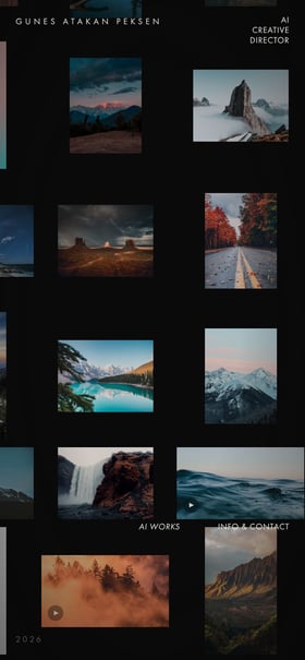 Gunes Peksen Studio Mobile Preview