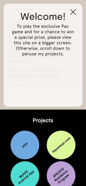 Cherri Hartigan Mobile Preview