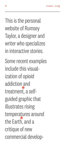 Rumsey Taylor Mobile Preview