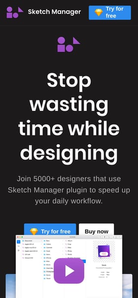 Sketch Manager Mobile Preview