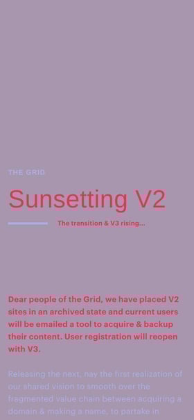 The Grid Mobile Preview