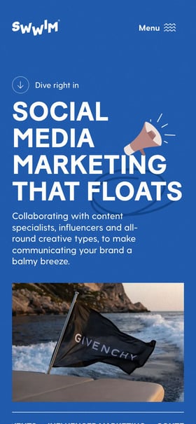 Swwim Mobile Preview