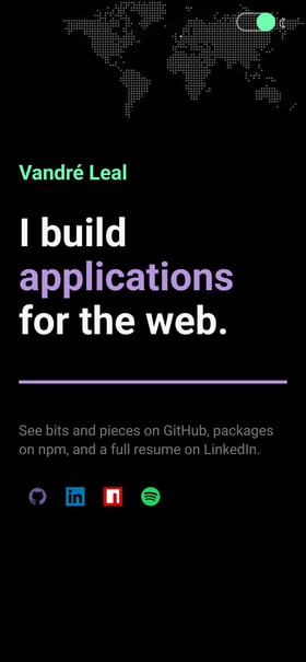 Vandré Leal Mobile Preview