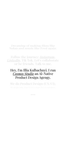 Ilya Kulbachny Mobile Preview