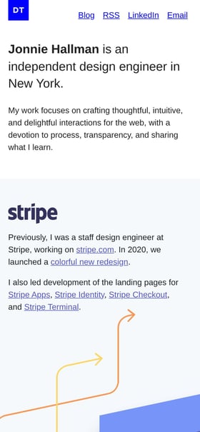 Jonnie Hallman Mobile Preview
