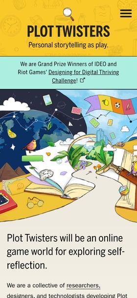 Plot Twisters Mobile Preview