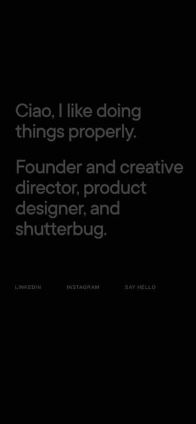 Matteo Modica Mobile Preview