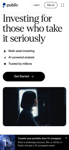 Public.com Mobile Preview