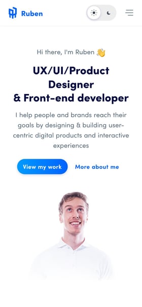 Ruben Kuipers Mobile Preview