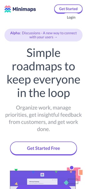 Minimaps Mobile Preview