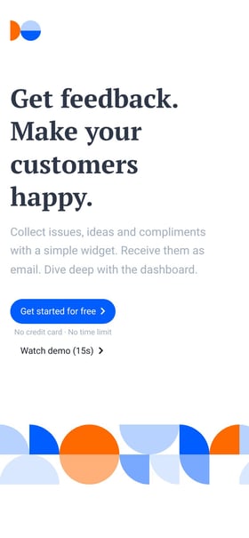 Feedback Fish Mobile Preview