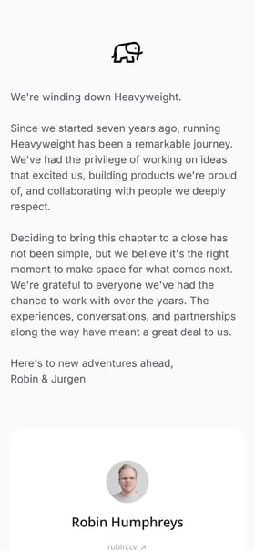 Heavyweight Mobile Preview