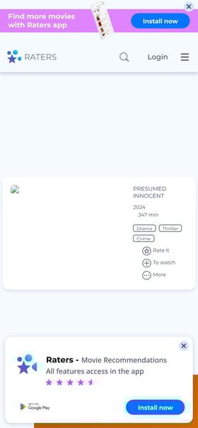 Raters Mobile Preview