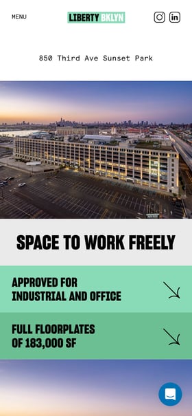 Liberty Bklyn Mobile Preview