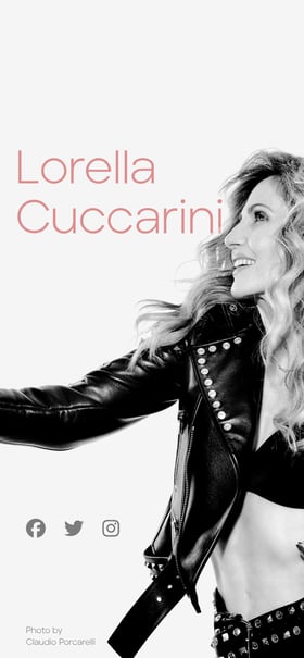Lorella Cuccarini Mobile Preview