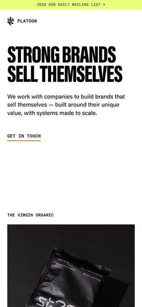 Platoon Mobile Preview