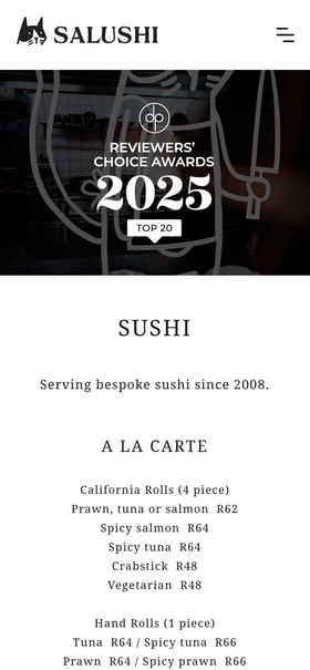 Salushi Express Mobile Preview