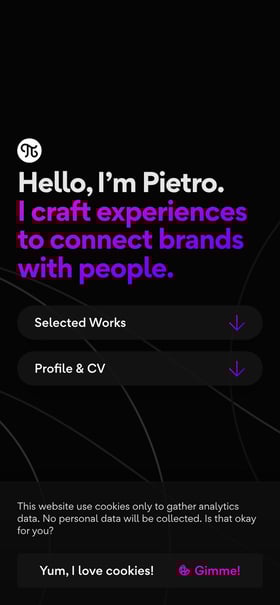 Pietro Gregorini Mobile Preview