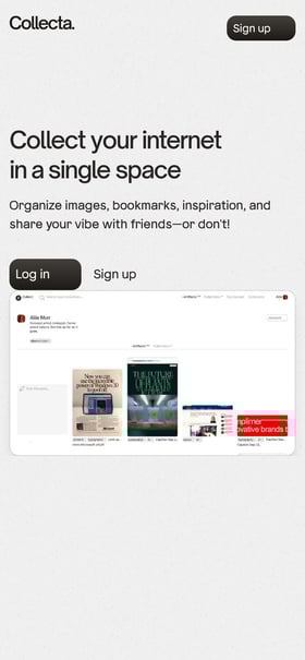 Collecta Mobile Preview