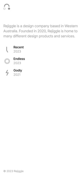 Rejiggle Mobile Preview
