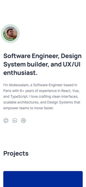Abdessalam Benharira Mobile Preview