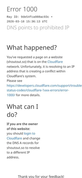 Shoutout Mobile Preview