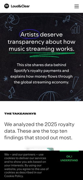 Loud & Clear Mobile Preview