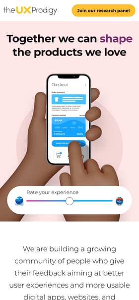Research Panel Mobile Preview
