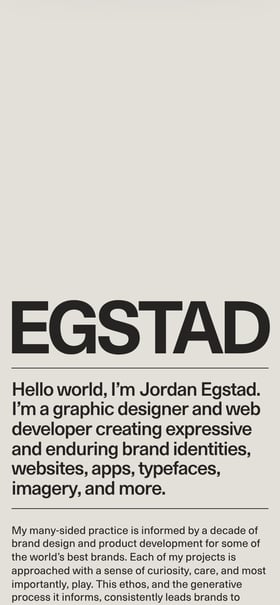 Egstad Mobile Preview