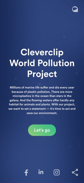 World Pollution Mobile Preview