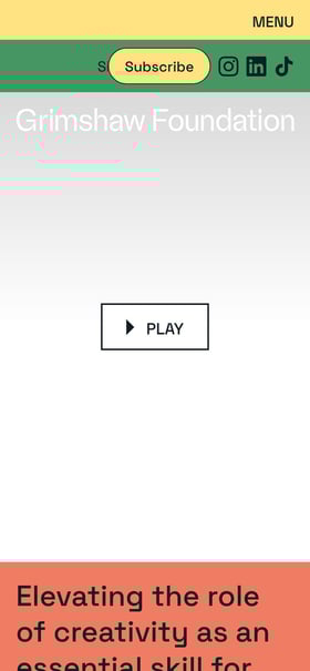 Grimshaw Foundation Mobile Preview