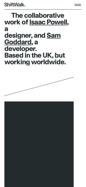 ShiftWalk Mobile Preview