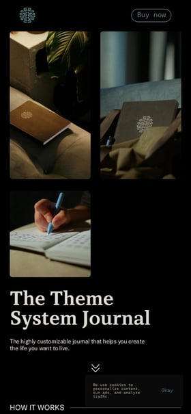 The Theme System Mobile Preview