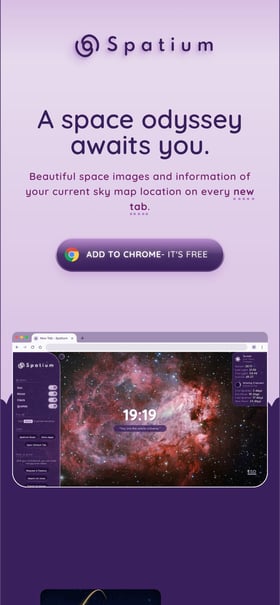 Spatium Mobile Preview