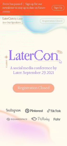 Latercon Mobile Preview