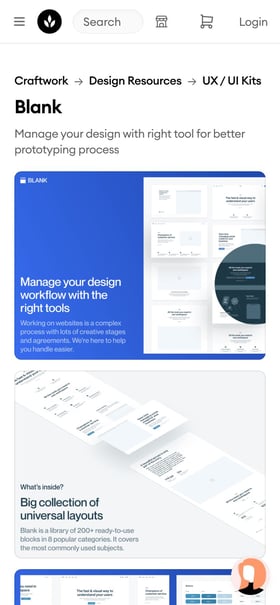 Blank Mobile Preview