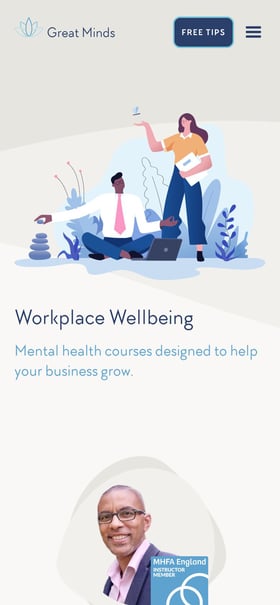 Great Minds Mobile Preview