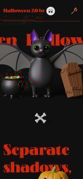 Halloween 3D Icons Mobile Preview